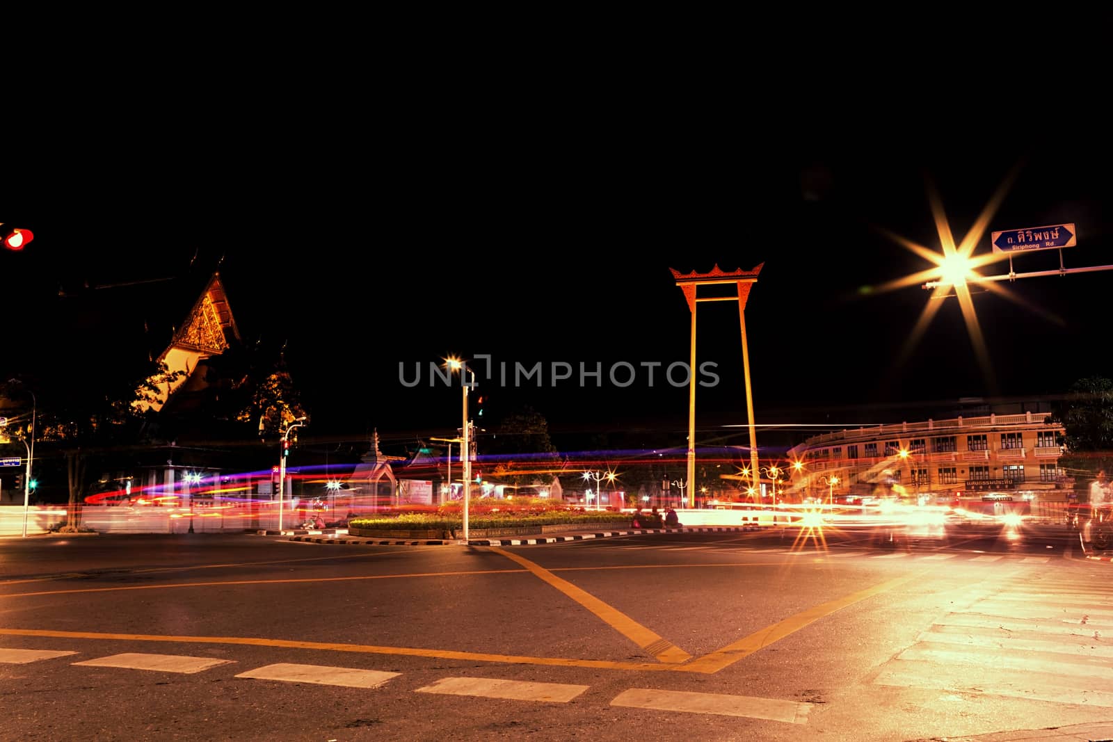 Bangkok cityscape at night