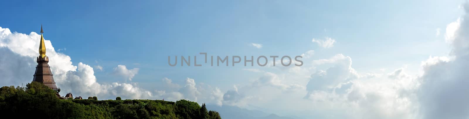 Mountain landscape in Chiang Mai, Thailand