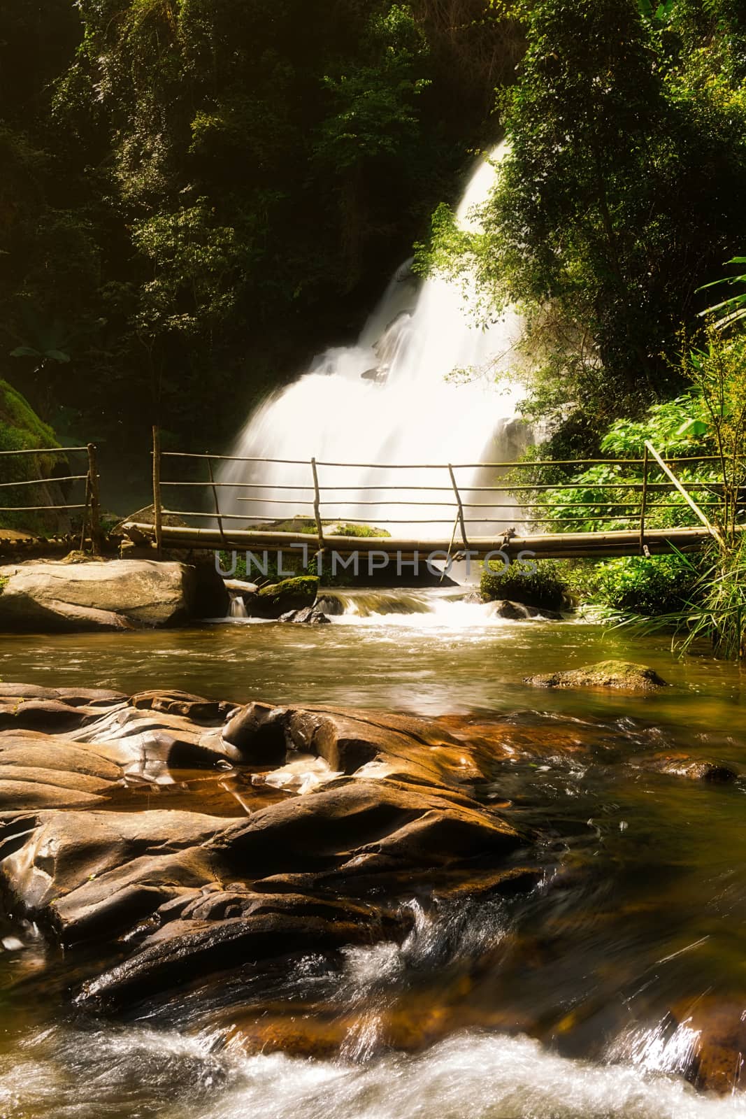 Pha Dok Seaw Waterfall in Chiang Mai, Thailand