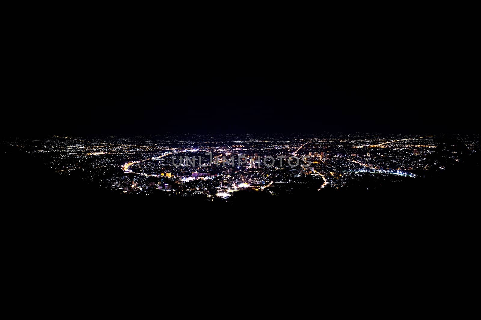 Chiang Mai cityscape, Thailand