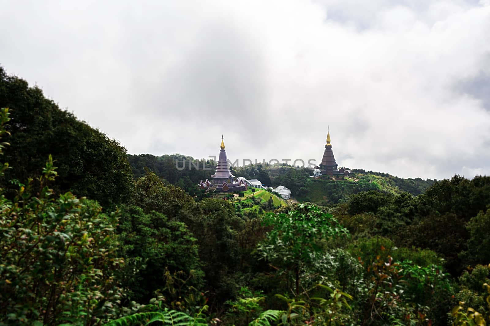 Landscape from Kew Mae Pan Nature Trail located at Chiang Mai