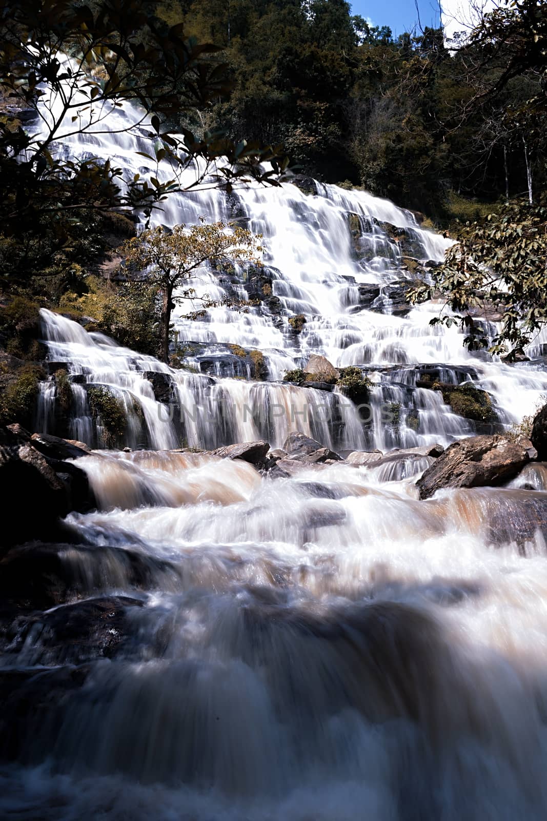 Mae Ya Waterfall in Chiang Mai, Thailand