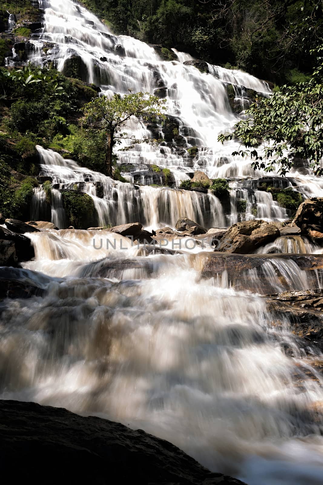 Mae Ya Waterfall in Chiang Mai, Thailand