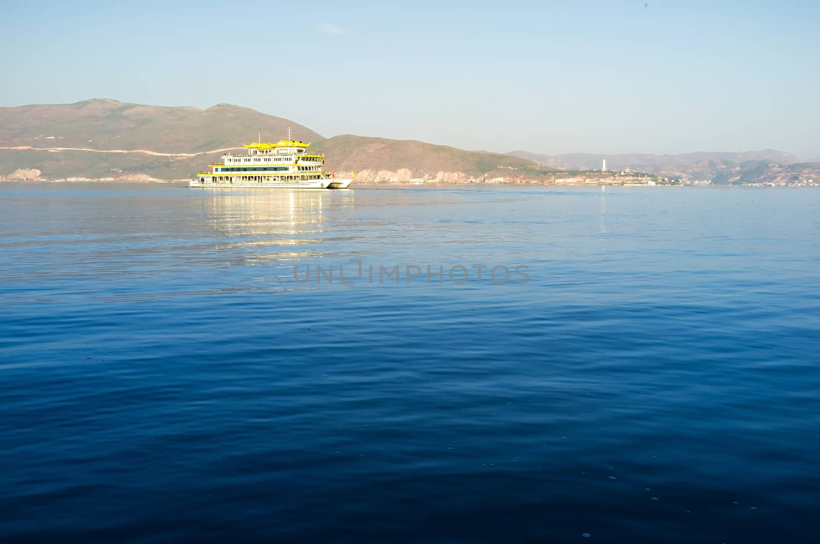 Erhai lake in Dali, Yunnan, China