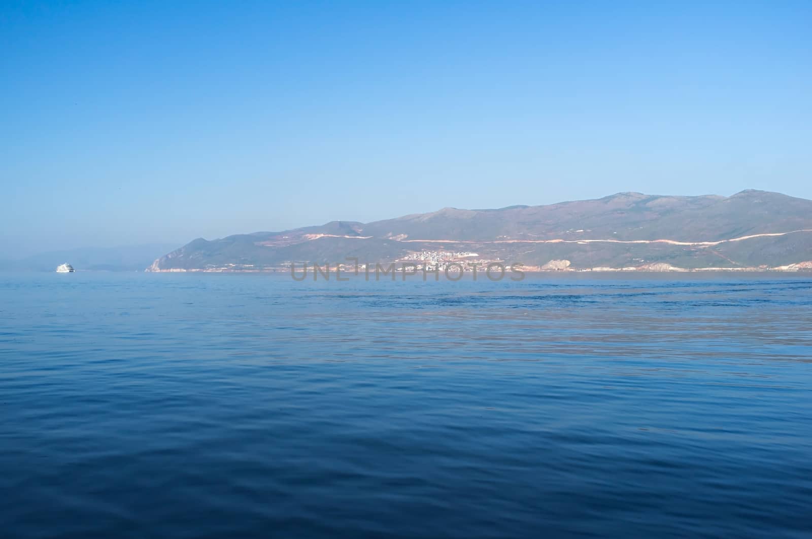 Erhai lake in Dali, Yunnan, China