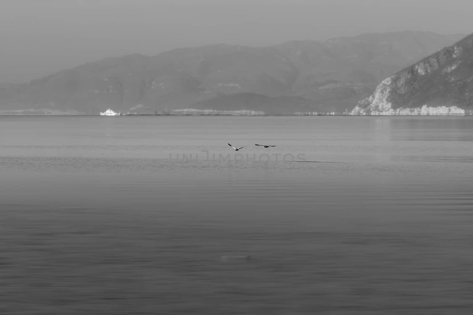 Erhai lake in Dali, Yunnan, China