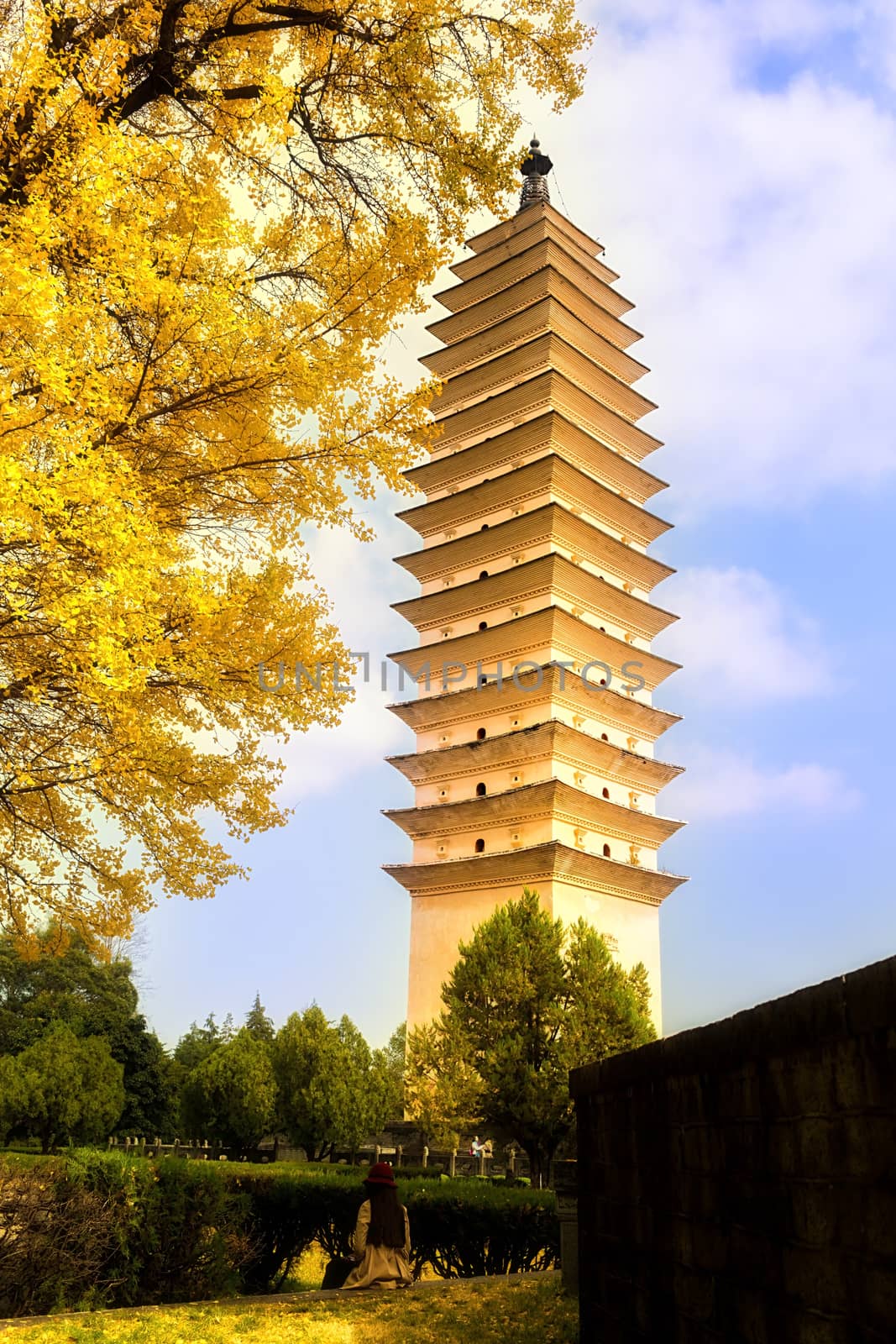 Chongsheng Temple in Dali, Yunnan, China