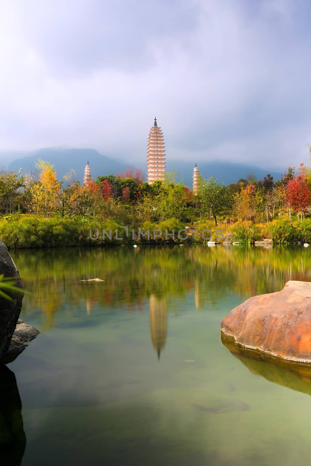 Chongsheng Temple in Dali, Yunnan, China