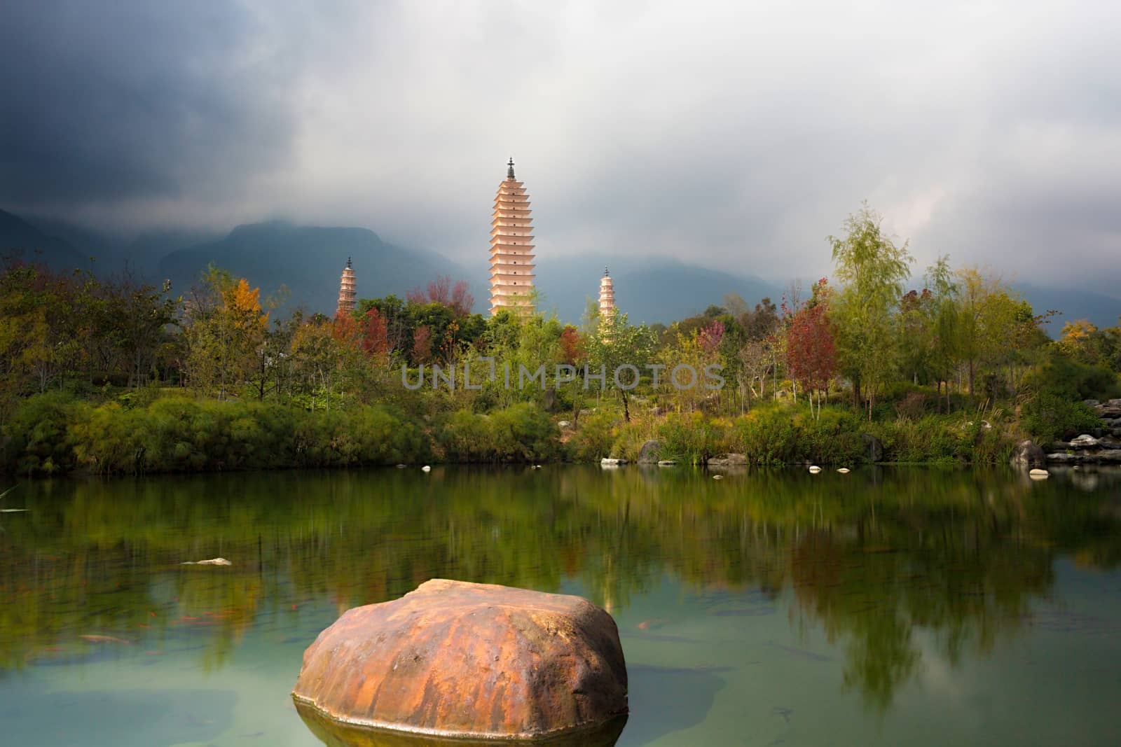 Chongsheng Temple in Dali, Yunnan, China