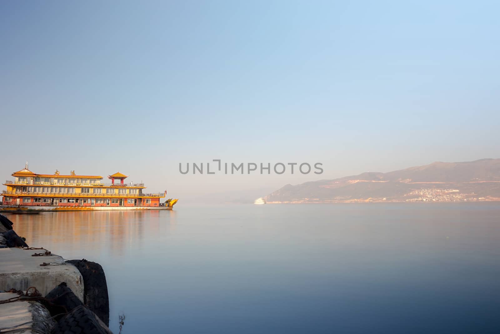 Erhai lake in Dali, Yunnan, China