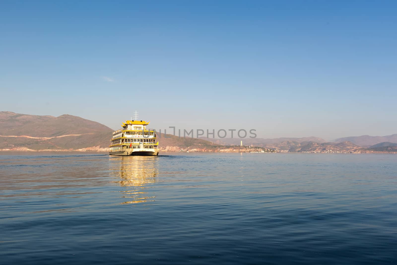 Erhai lake in Dali, Yunnan, China