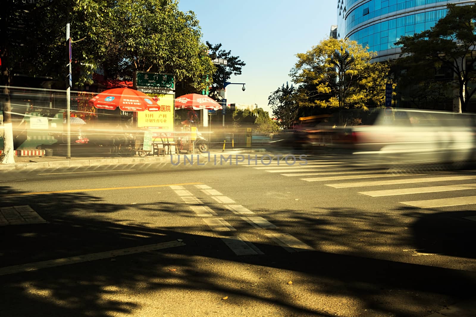Street photography in Kunming city, China