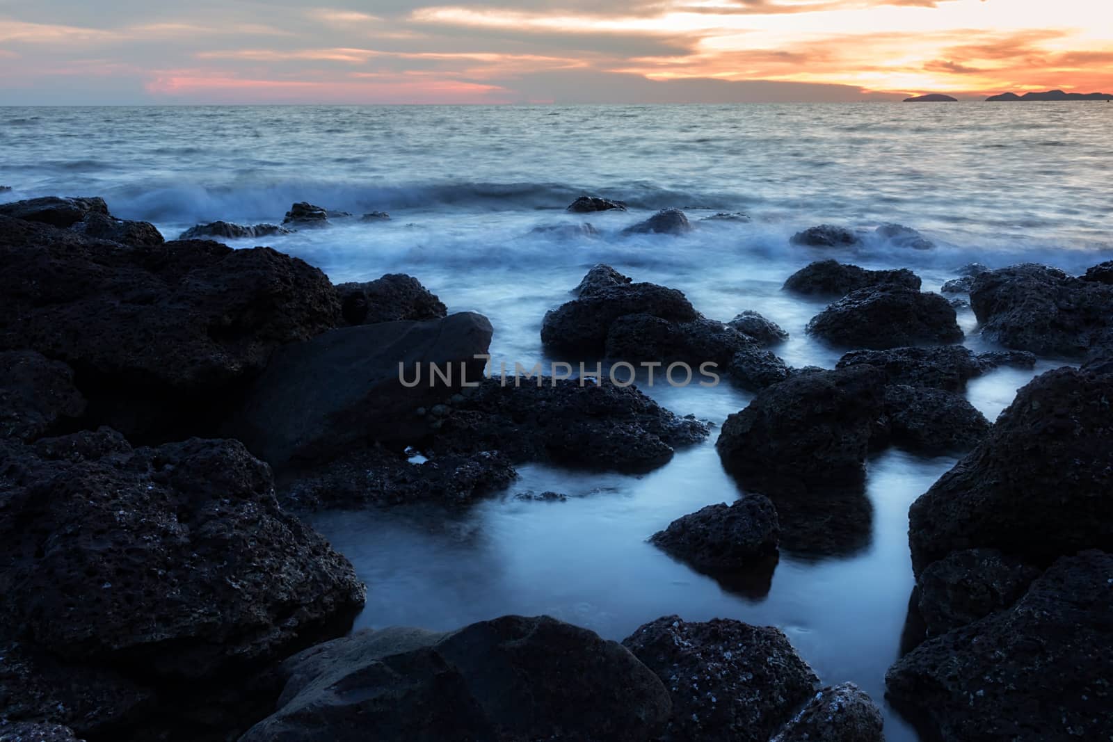 Seascape in Thailand