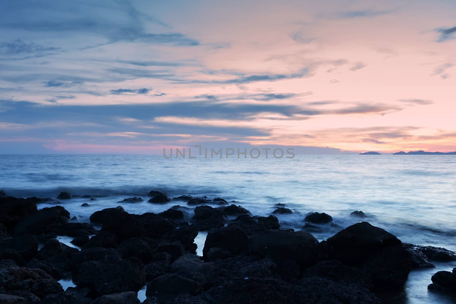 Seascape in Thailand