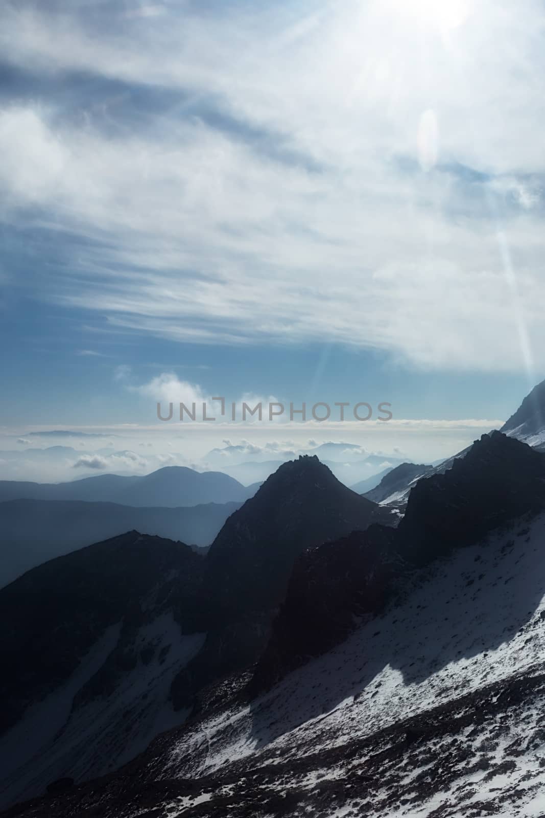 Jade Dragon Snow Mountain (Yulong Snow Mountain) located at Lijiang, Yunnan, China