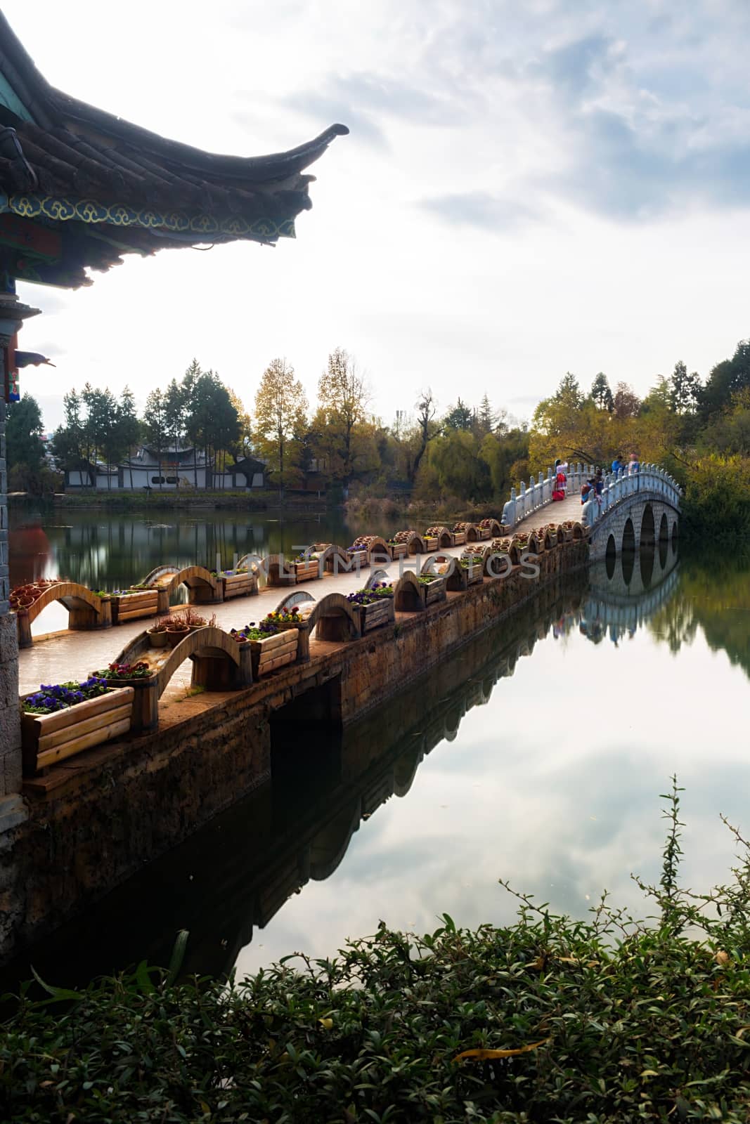 Black Dragon Pool in Lijiang, Yunnan, China