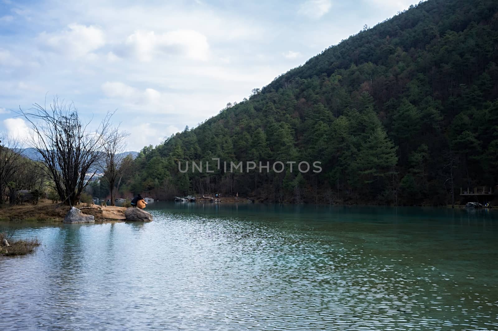 Blue Moon Valley of Lijiang located at Lijiang, Yunnan, China