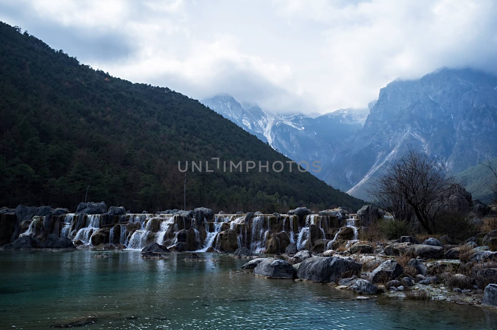 Blue Moon Valley of Lijiang located at Lijiang, Yunnan, China