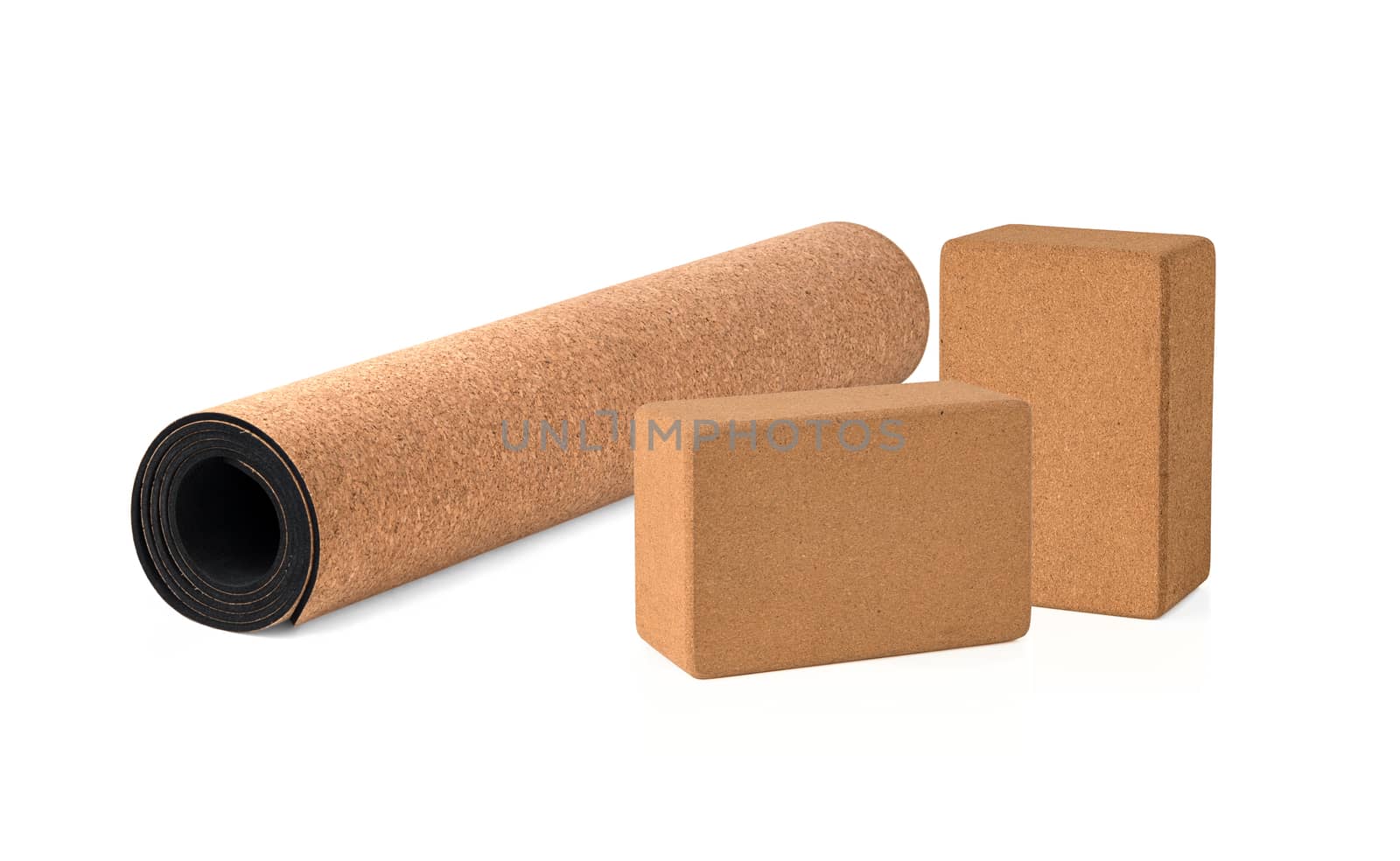 Yoga Cork Mat Premium and Eco Friendly  by praethip