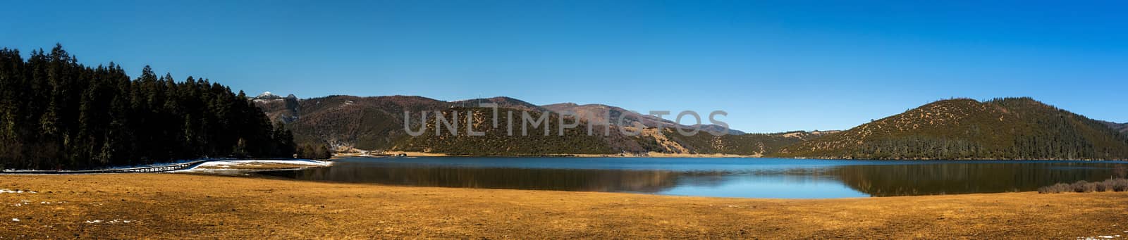 Landscape of Pudacuo National Park, Shangri-la, China