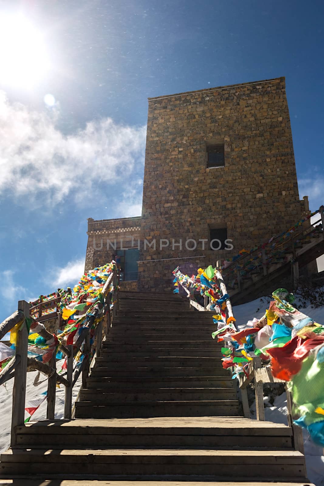 Shika Snow Mountain in Yunnan, China