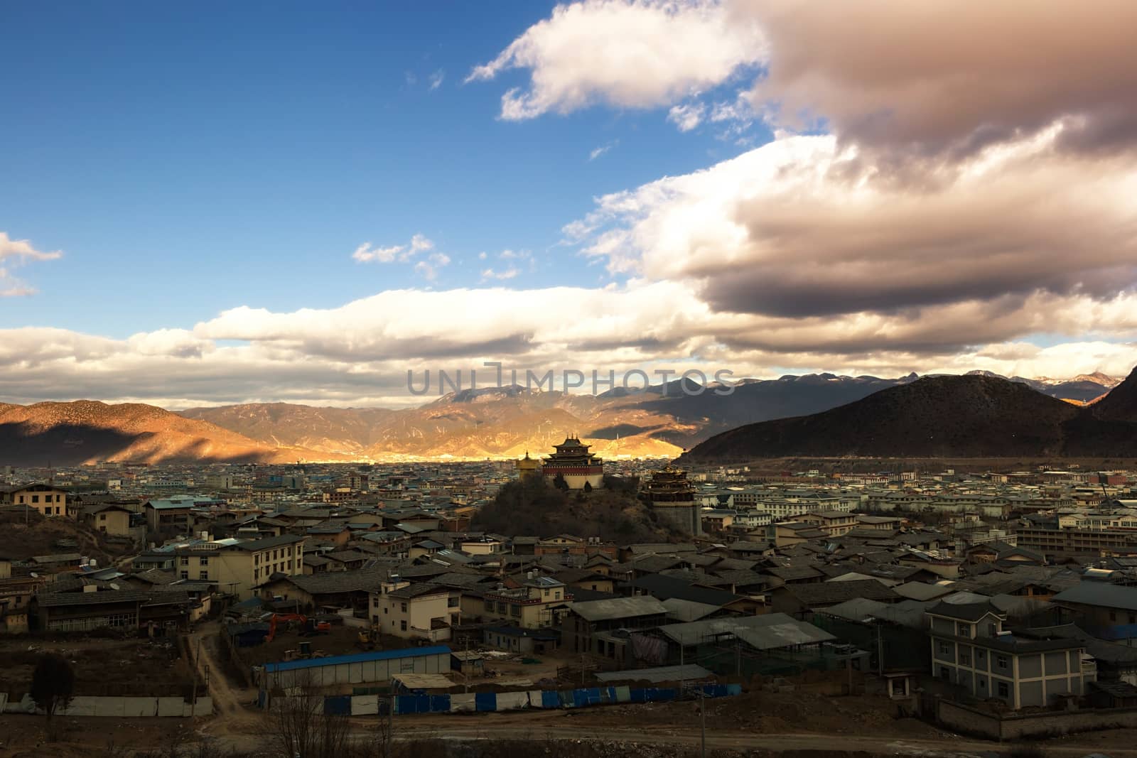 Shangri-la old town in Yunnan, China