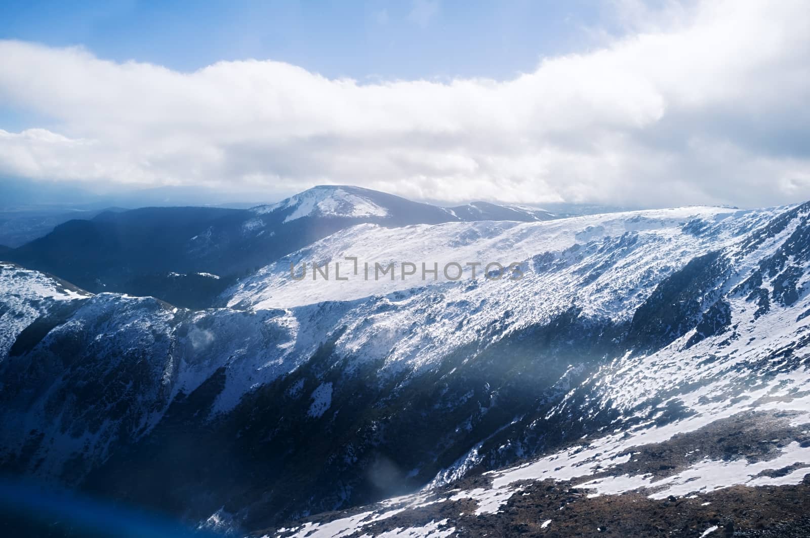 Shika Snow Mountain in Yunnan, China