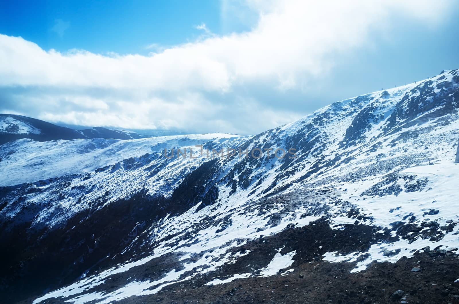 Shika Snow Mountain in Yunnan, China