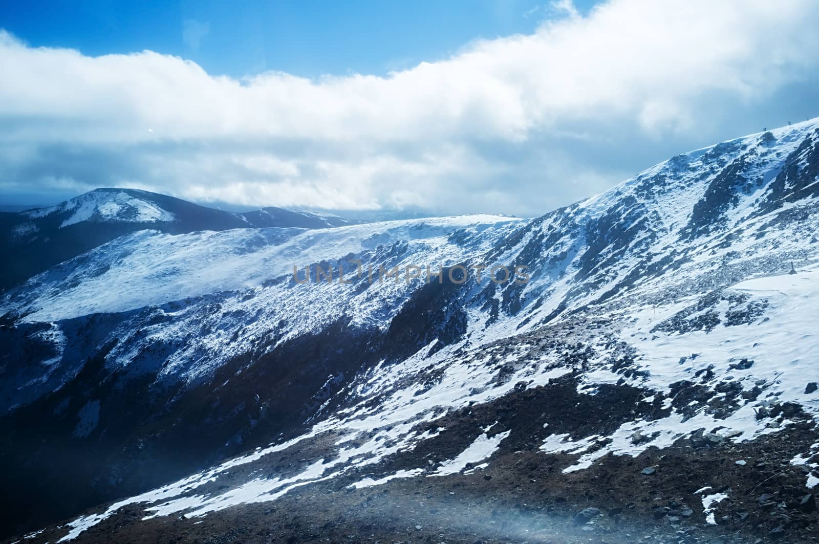 Shika Snow Mountain in Yunnan, China