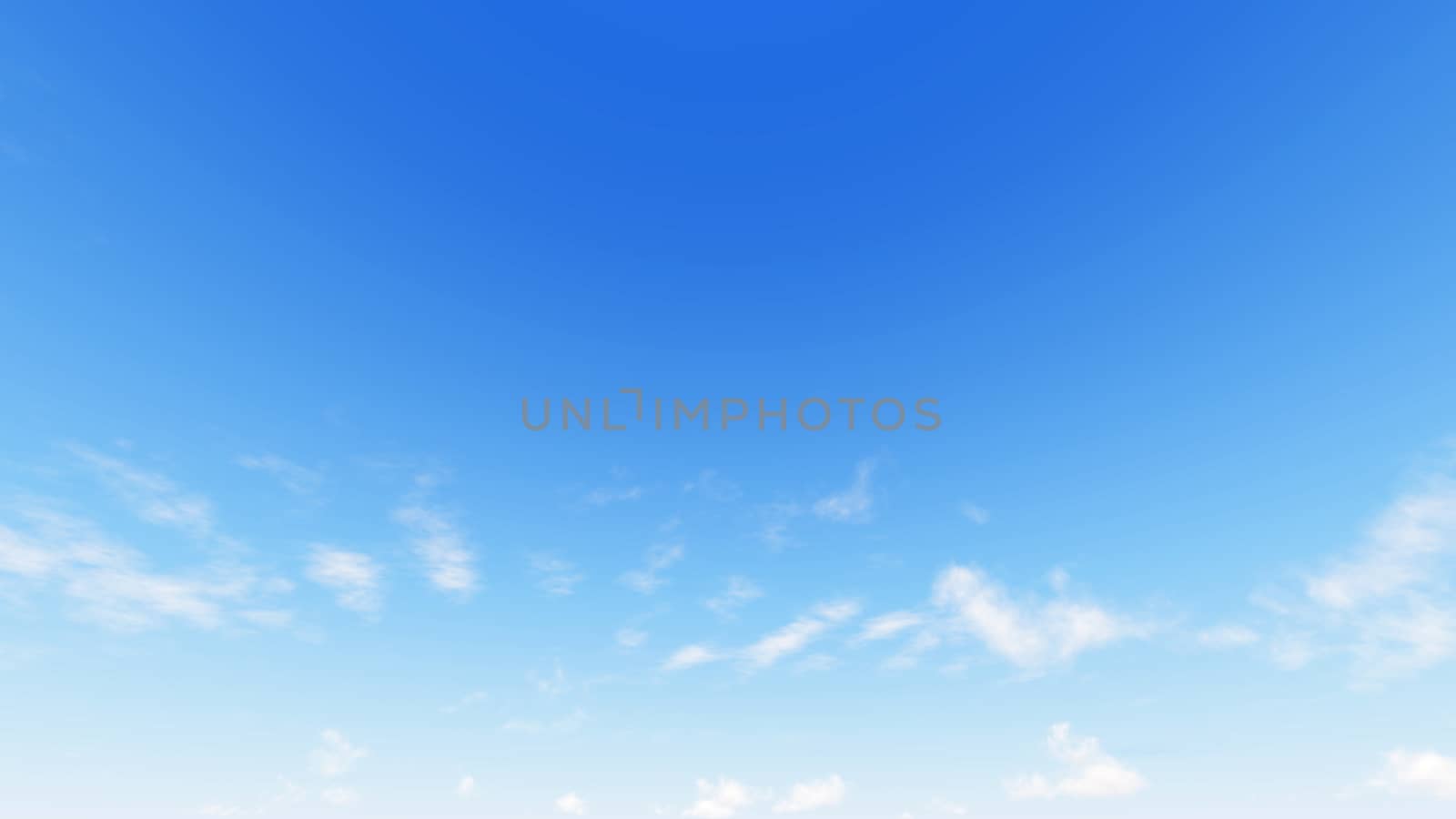 Cloudy blue sky abstract background, blue sky background with tiny clouds, 3d illustration