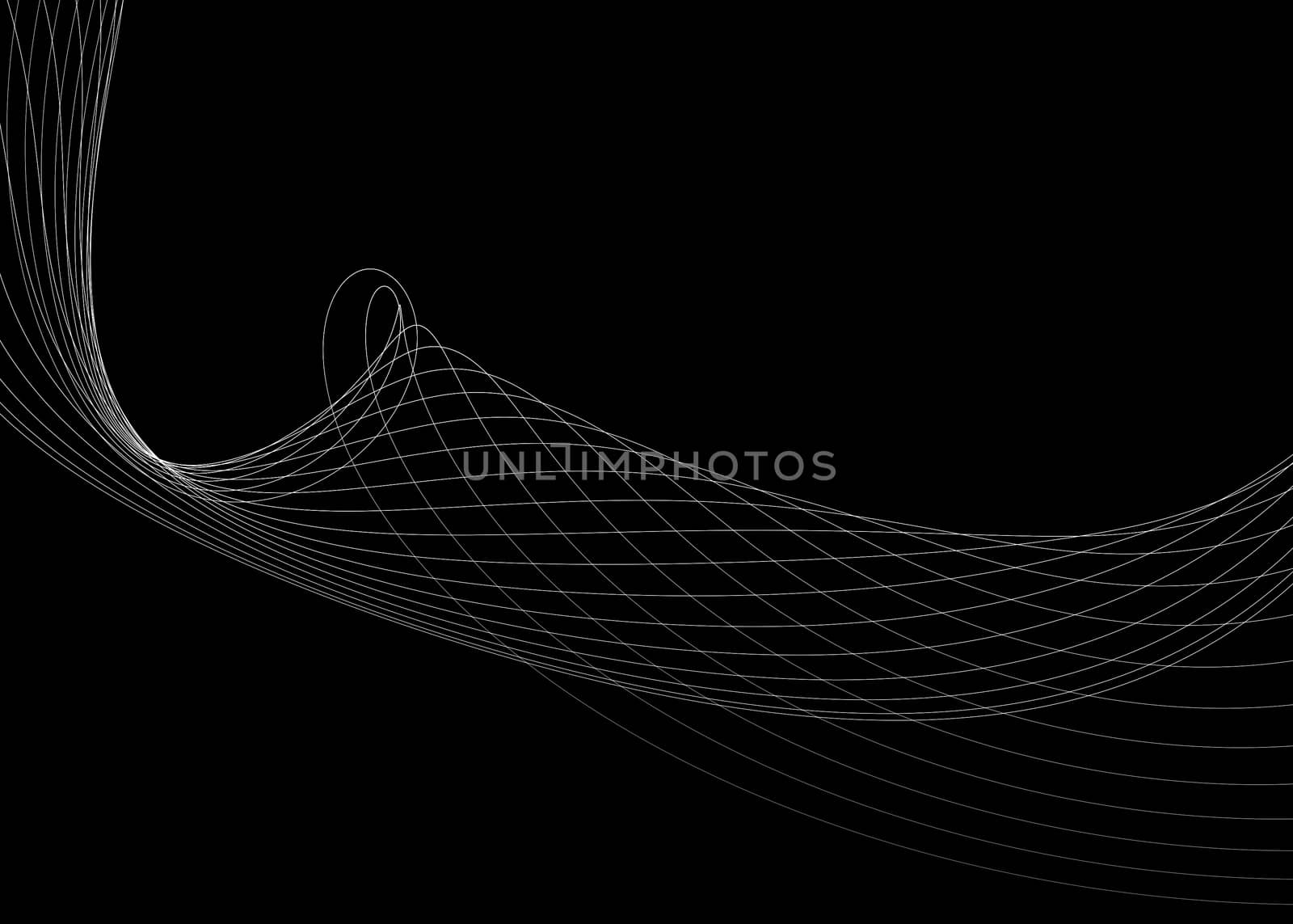 abstract background with curve lines by teerawit