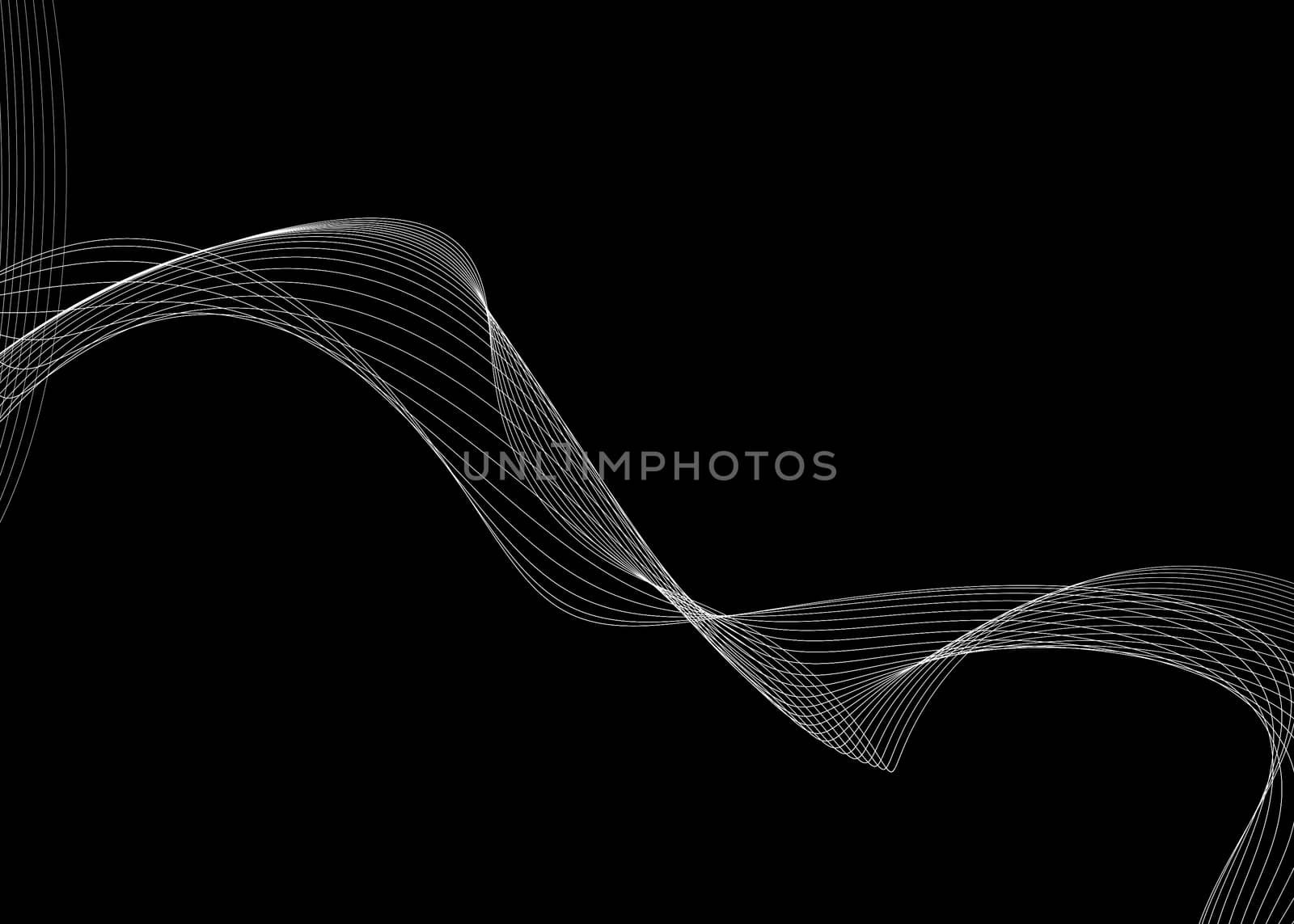 abstract background with curve lines by teerawit