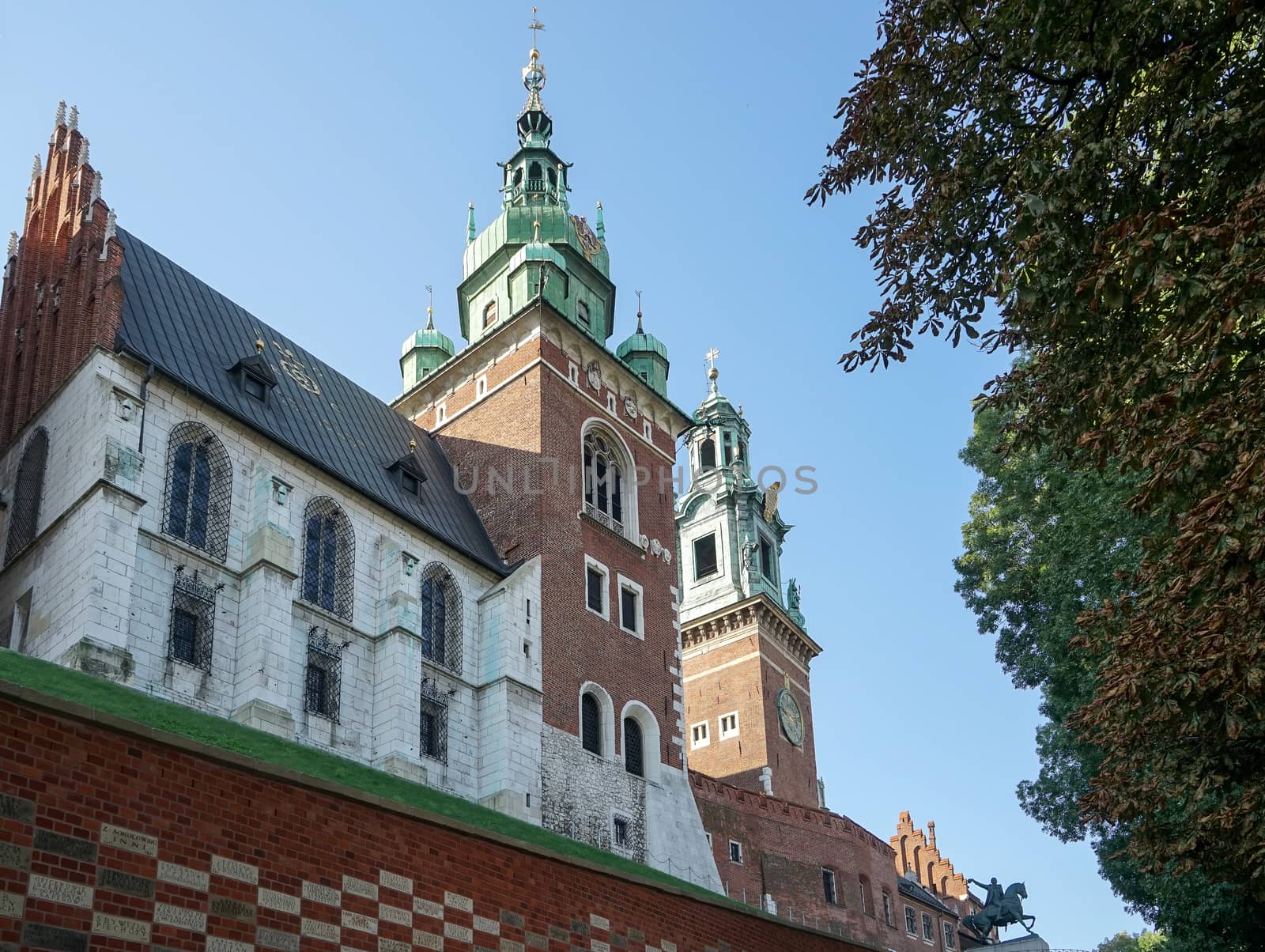 Wawel Cathedral in Krakow Poland