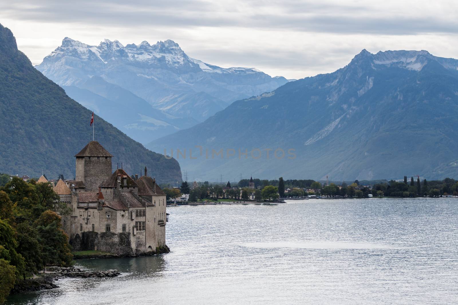 Chateau de Chillon in Montreux Switzerland by phil_bird