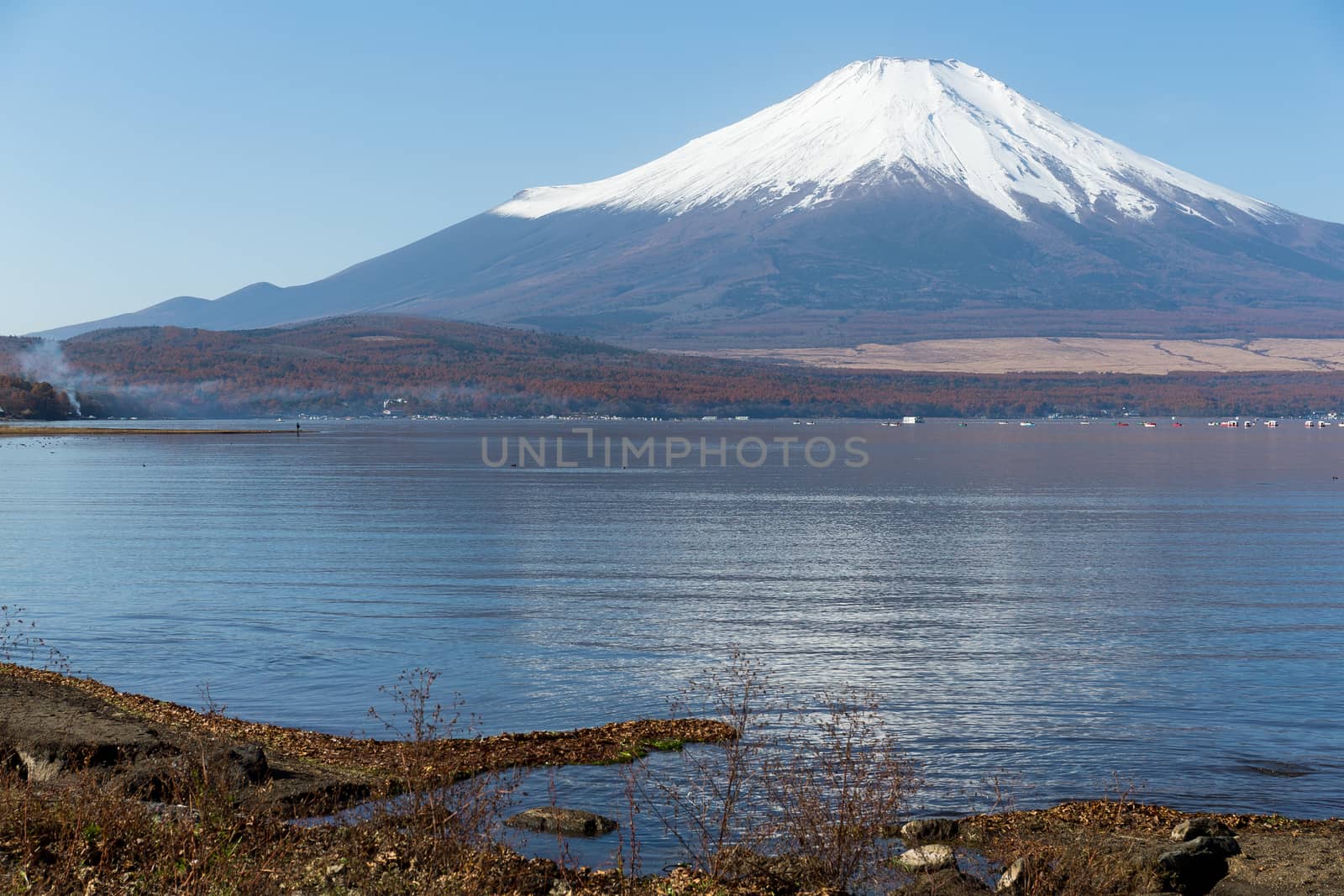 Mt.fuji from yamanaka lake