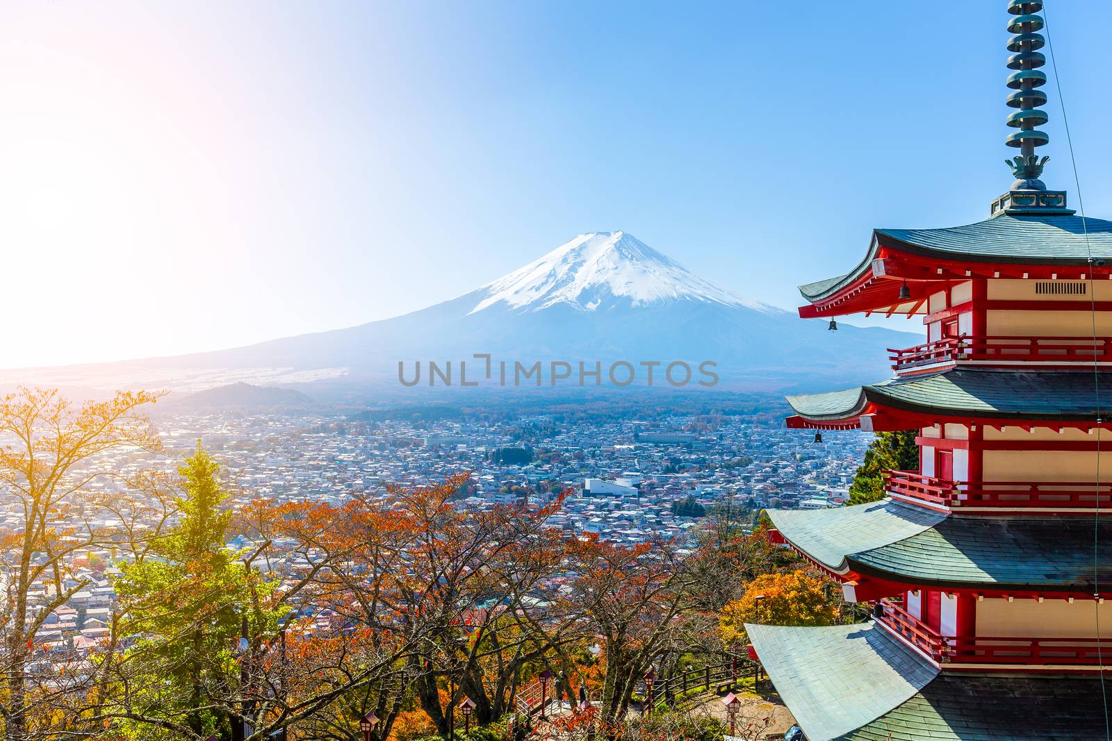 Mt. Fuji and Chureito Pagoda