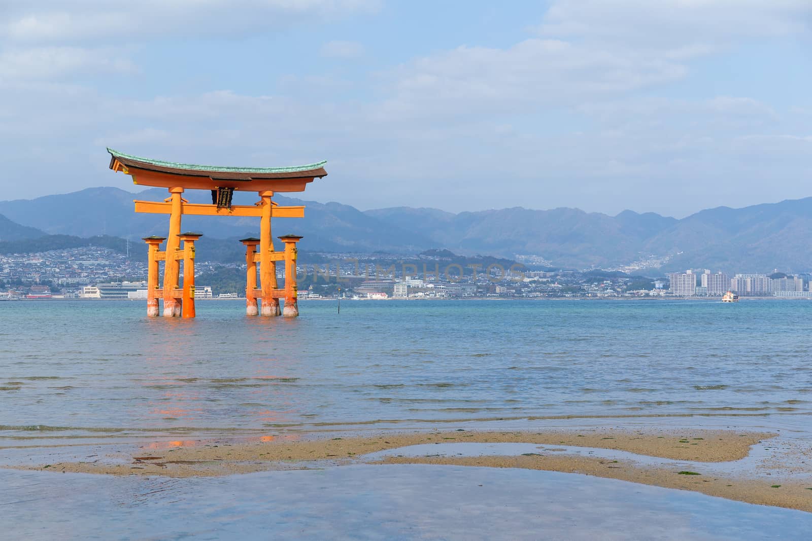 Floating gate of Itsukushima Shrine