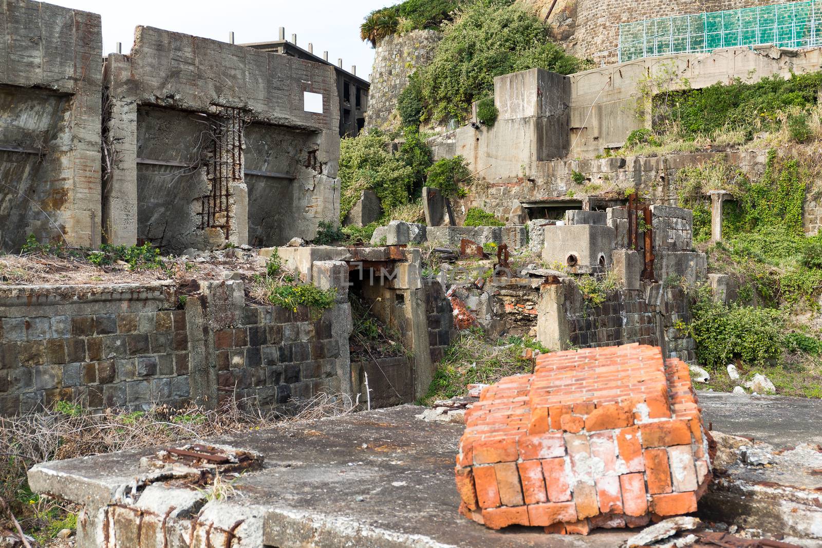 Abandoned island of Gunkanjima