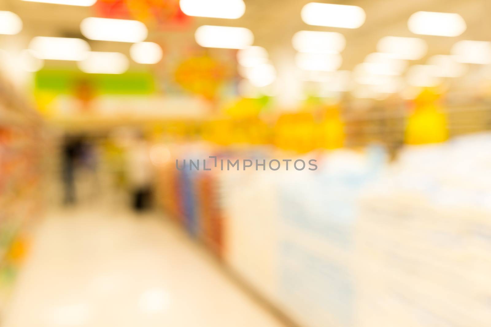 Abstract blurred photo of store in department store by leungchopan