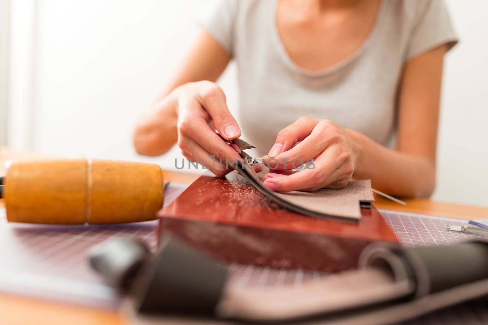 Leather craft workshop