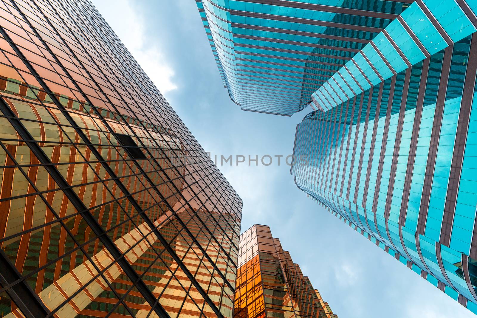 Business tower to the sky by leungchopan