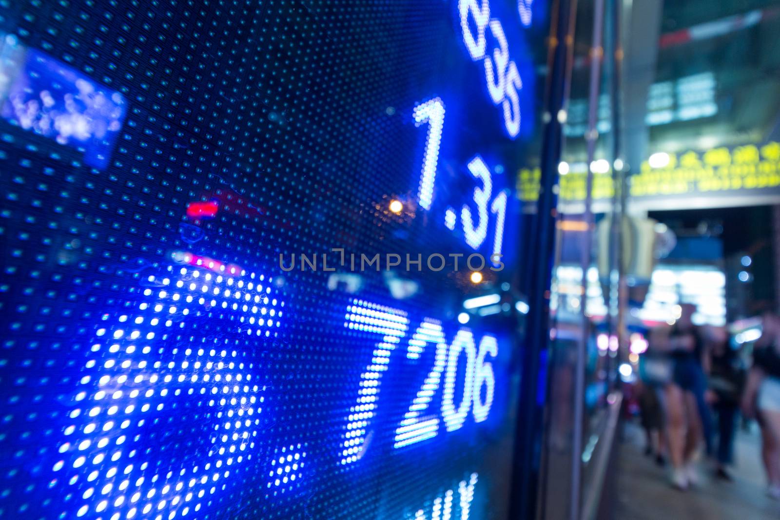 Stock market price display by leungchopan