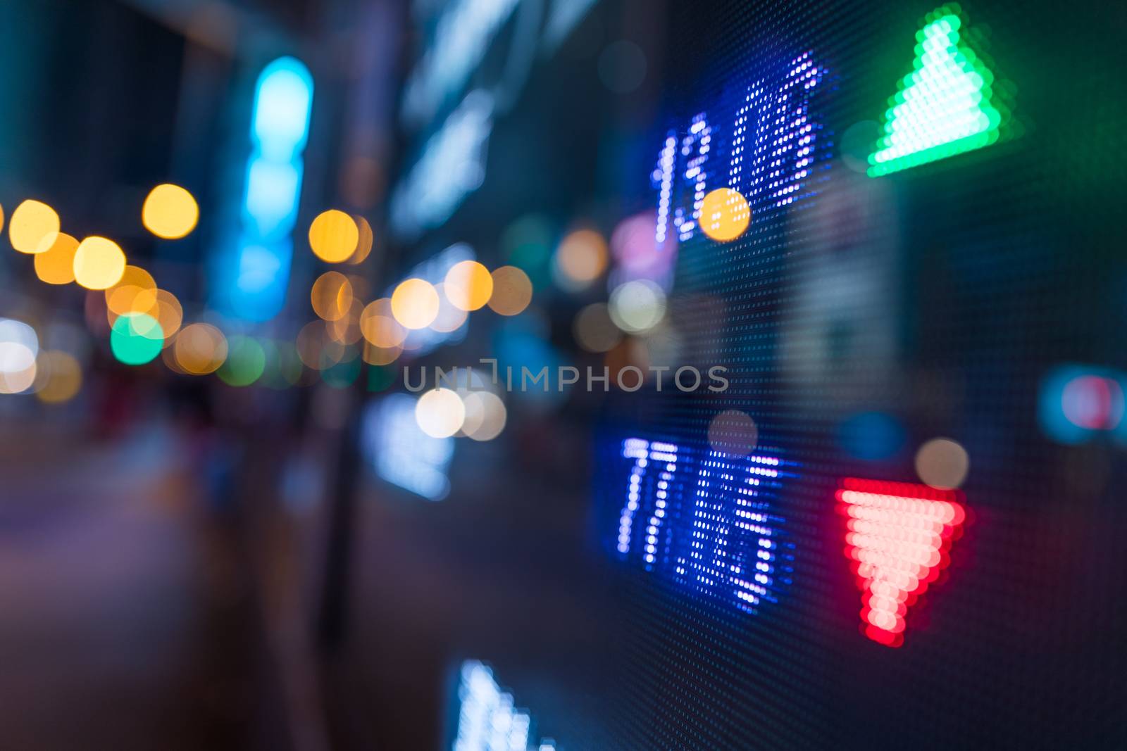 Display of Stock market quotes by leungchopan