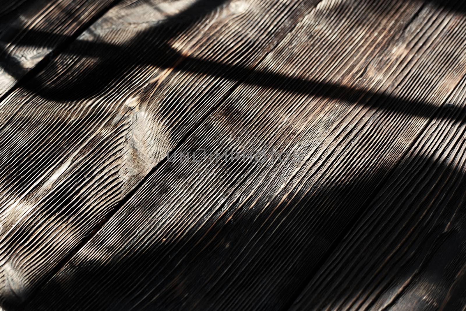 Hardwood floor with shadows by Novic