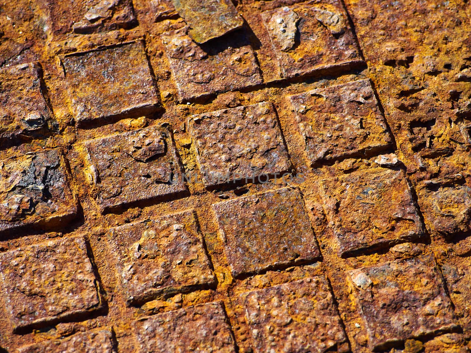 Iron metal surface rust background by Ronyzmbow