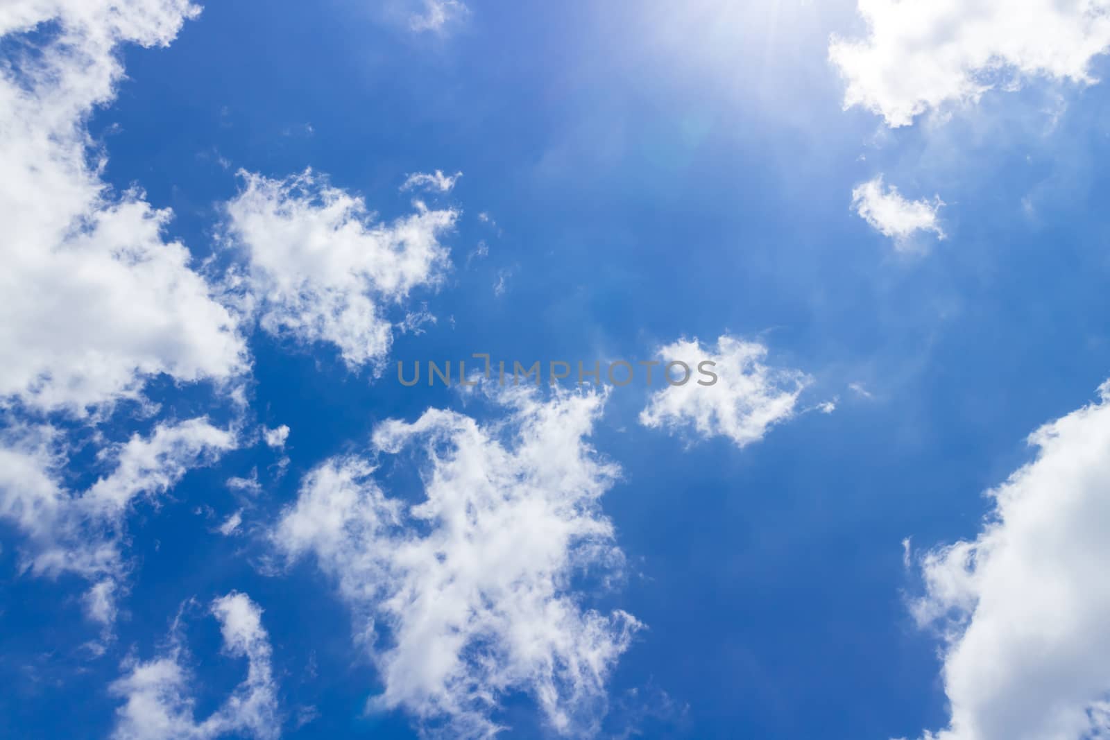 Blur clouds on the sky with sun light by pt.pongsak@gmail.com