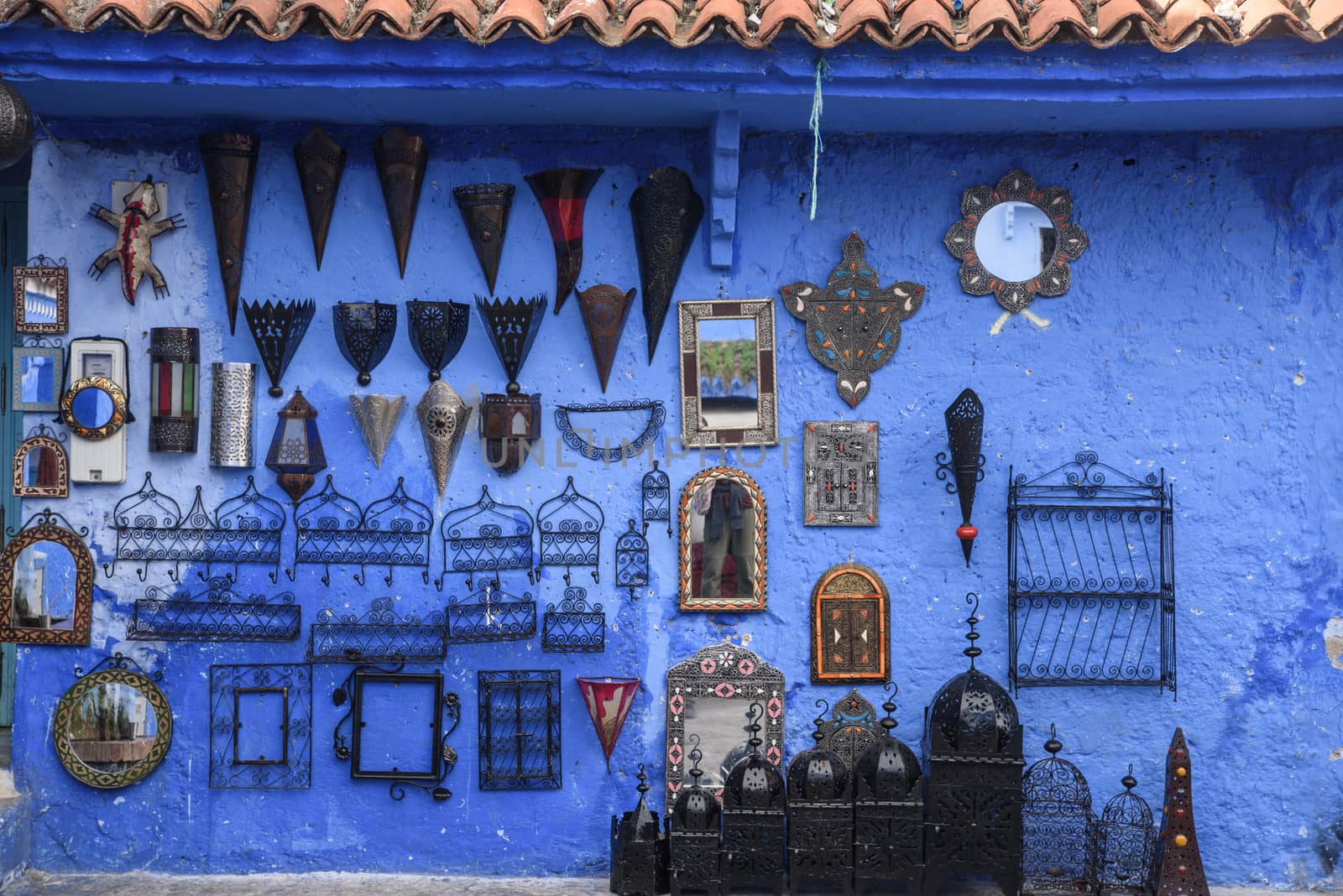 Chefchaouen, the blue city in the Morocco. by johnnychaos