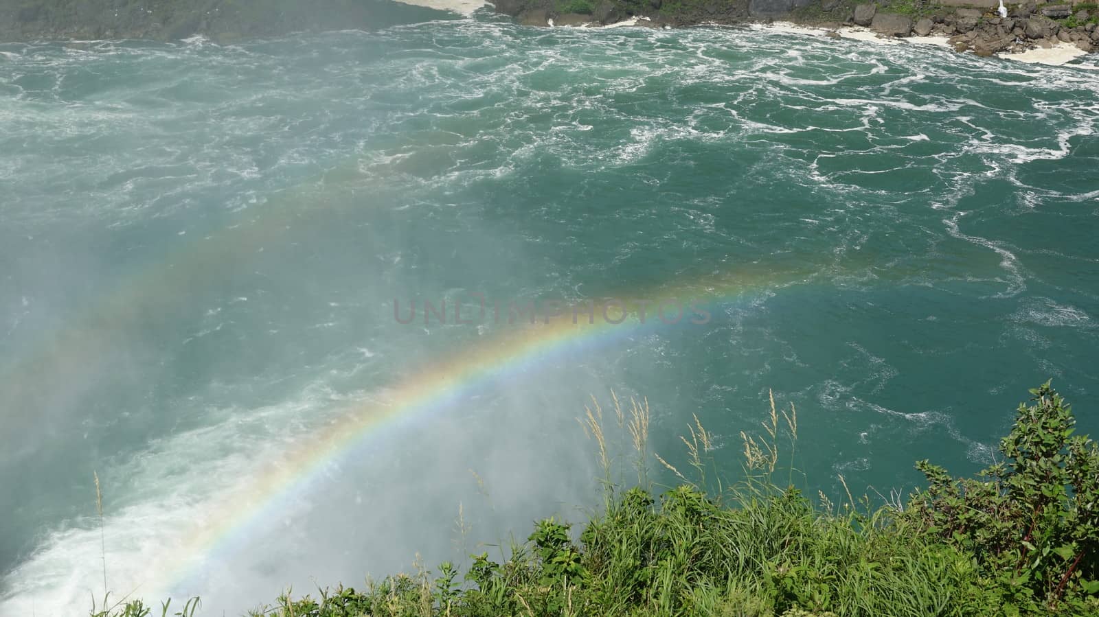 Rainbow And River Water by dtiberio