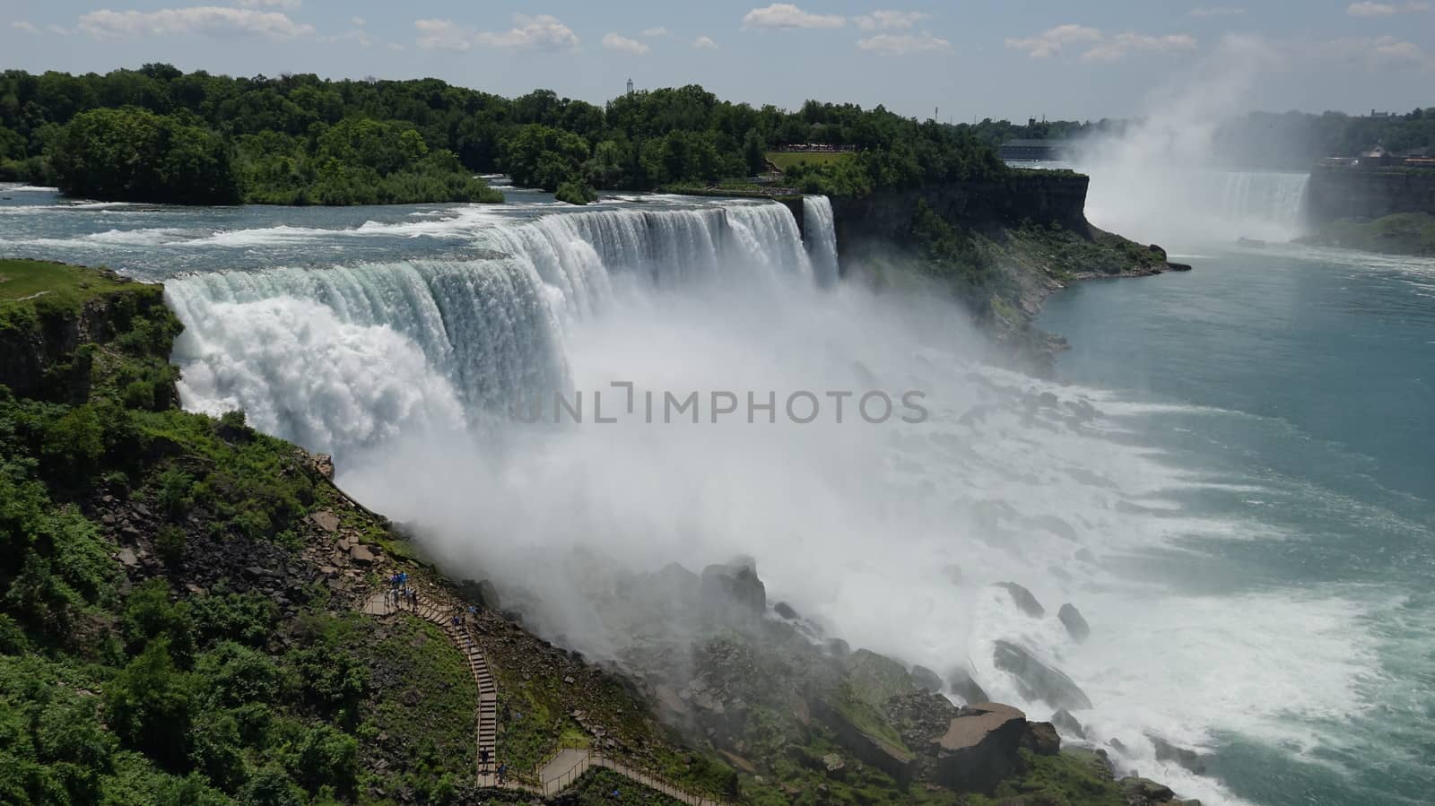 Waterfalls And River