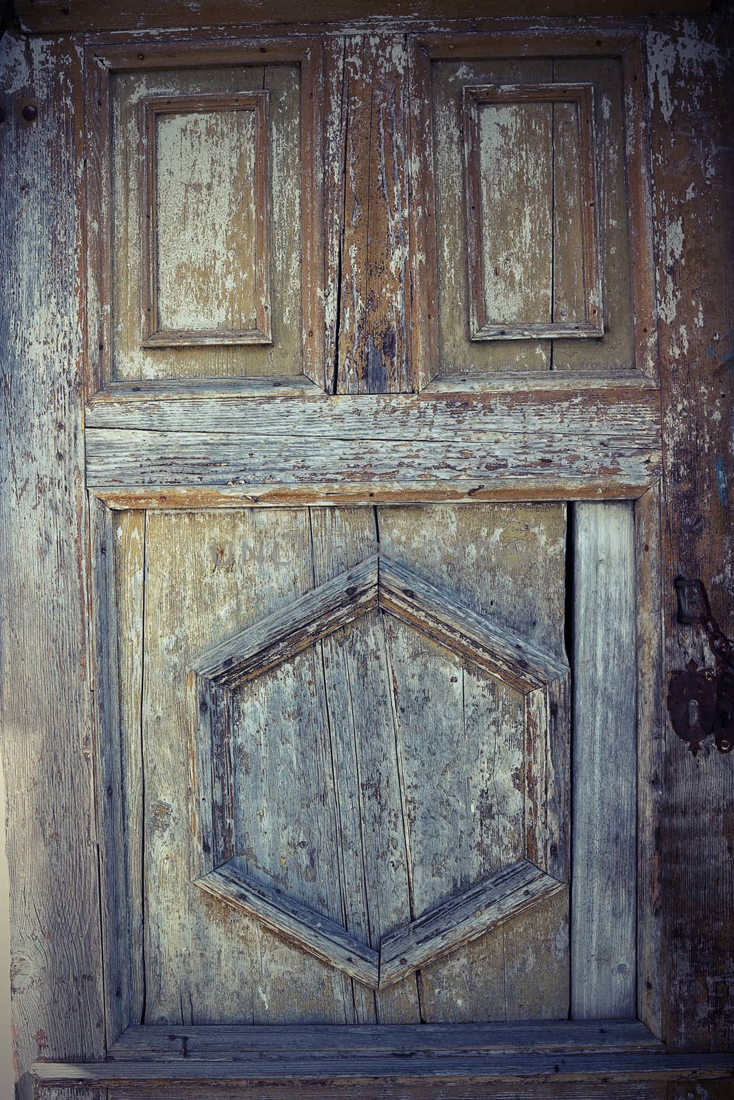 old wooden door textural image by taviphoto